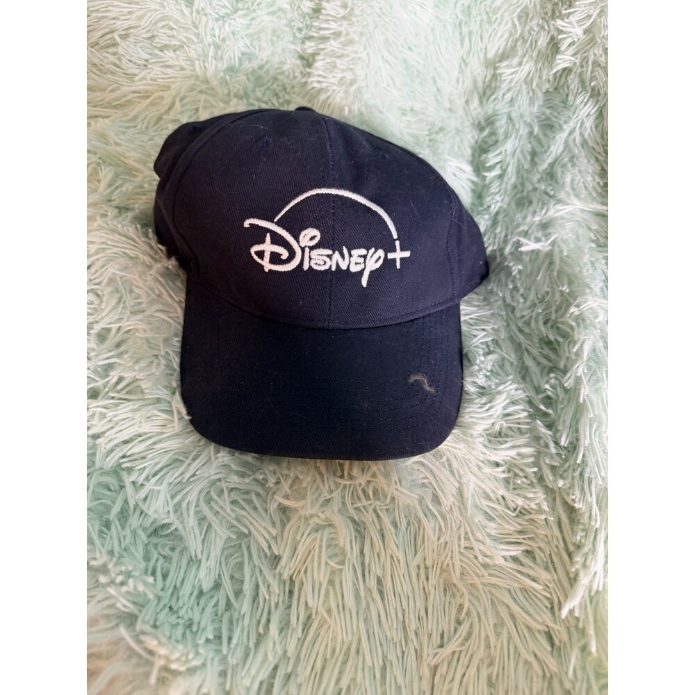 Disney Plus Hat Cap Strapback Navy Blue TV D23 Expo 2019 Adjustable Disney+